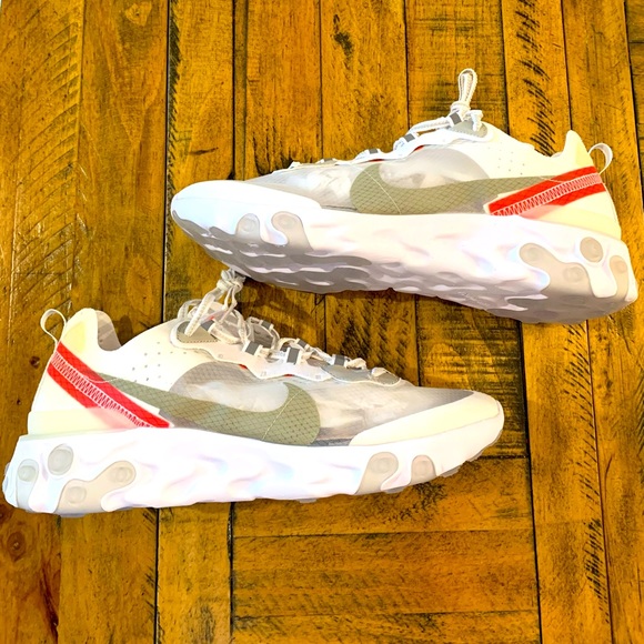 Nike Other - Nike React Element 87 light bone